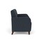 Lesro Siena Lounge Reception 2 Seat Tandem Seating, Walnut, RS Night Sky Upholstery SN2103 - alternate 3